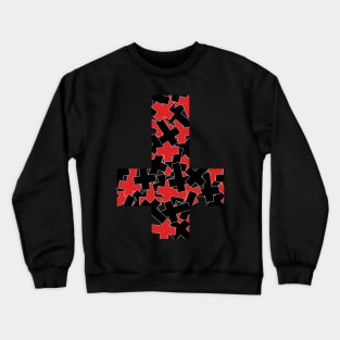 Satanic Cross Crewneck Sweatshirt